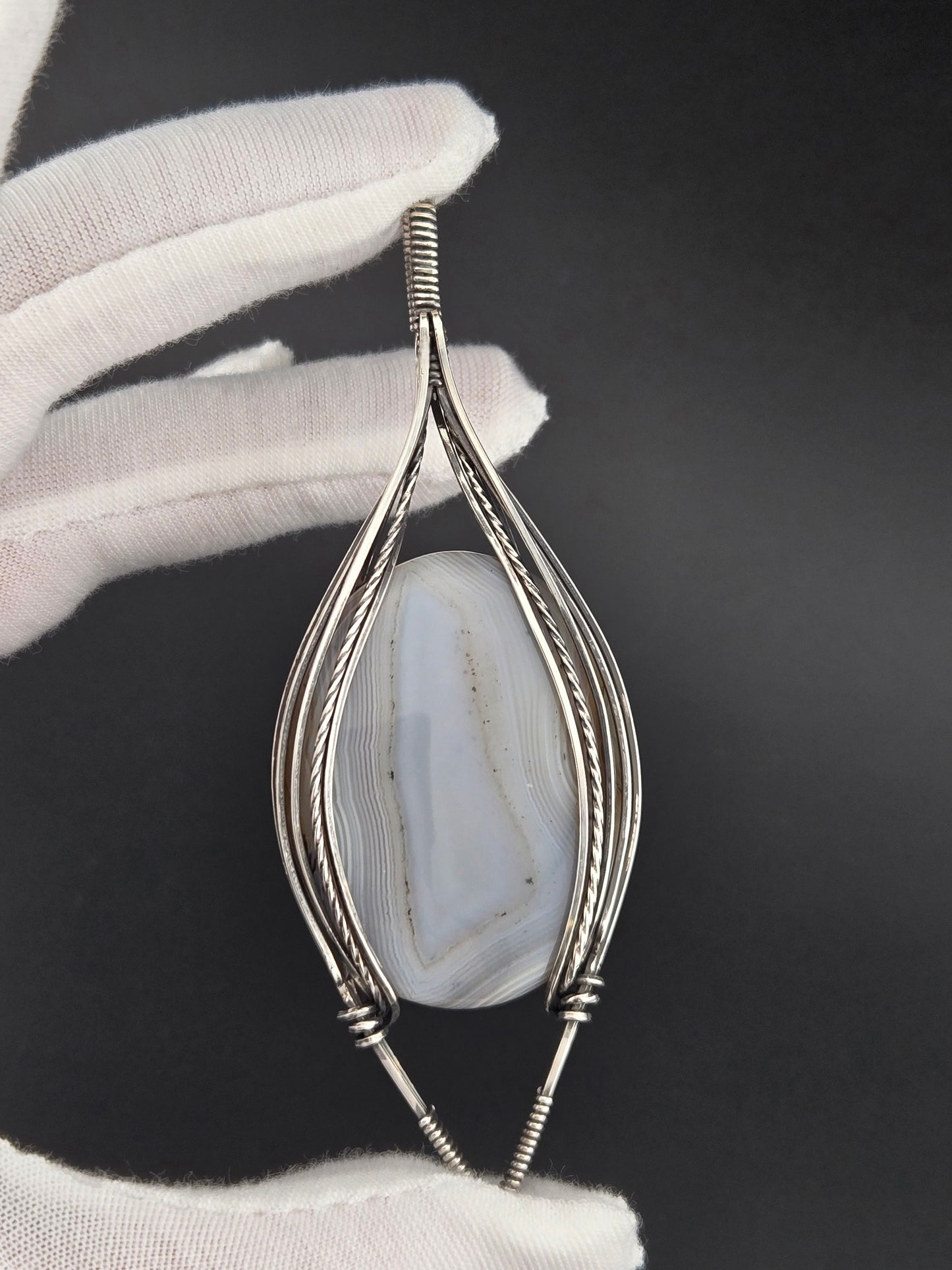 ThunderEgg Agate in .925 Sterling Silver