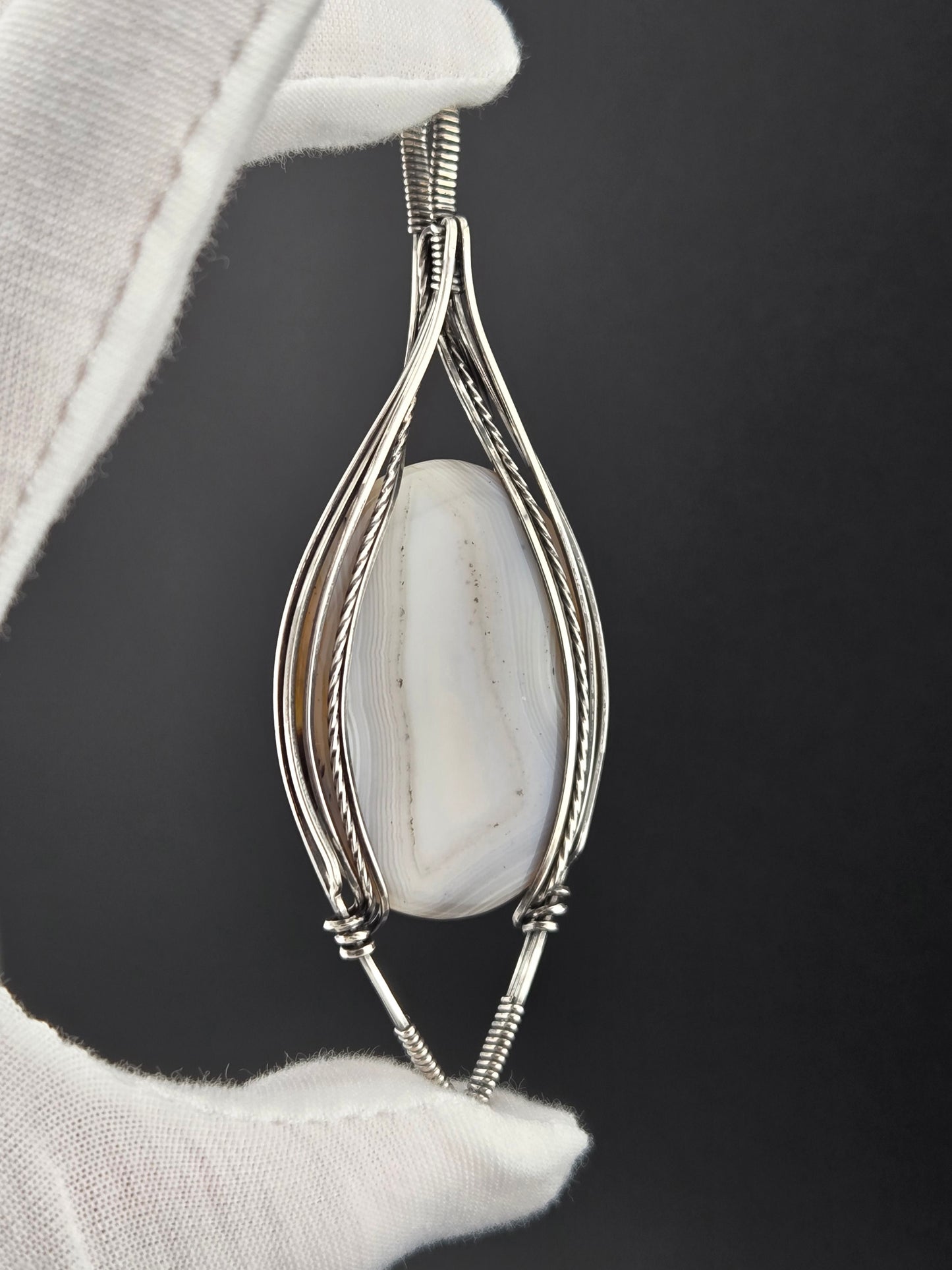 ThunderEgg Agate in .925 Sterling Silver
