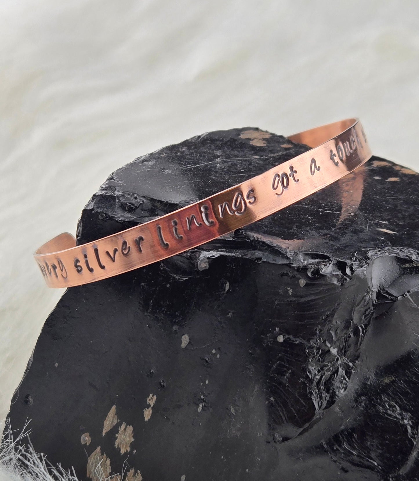 Copper Song Lyrics Bracelet