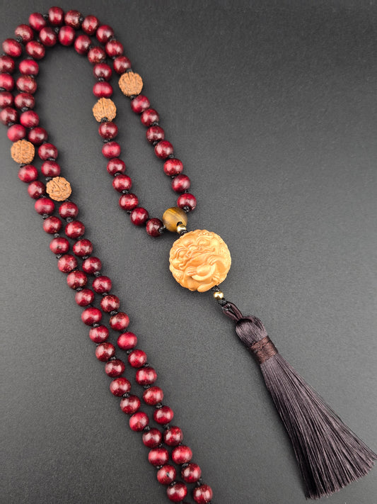 Handmade Money Toad Mala Necklace