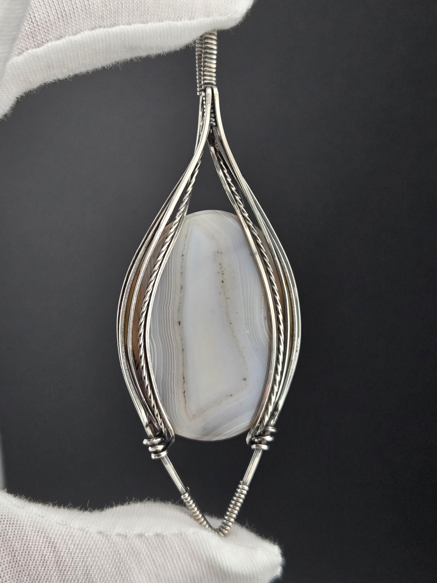 ThunderEgg Agate in .925 Sterling Silver