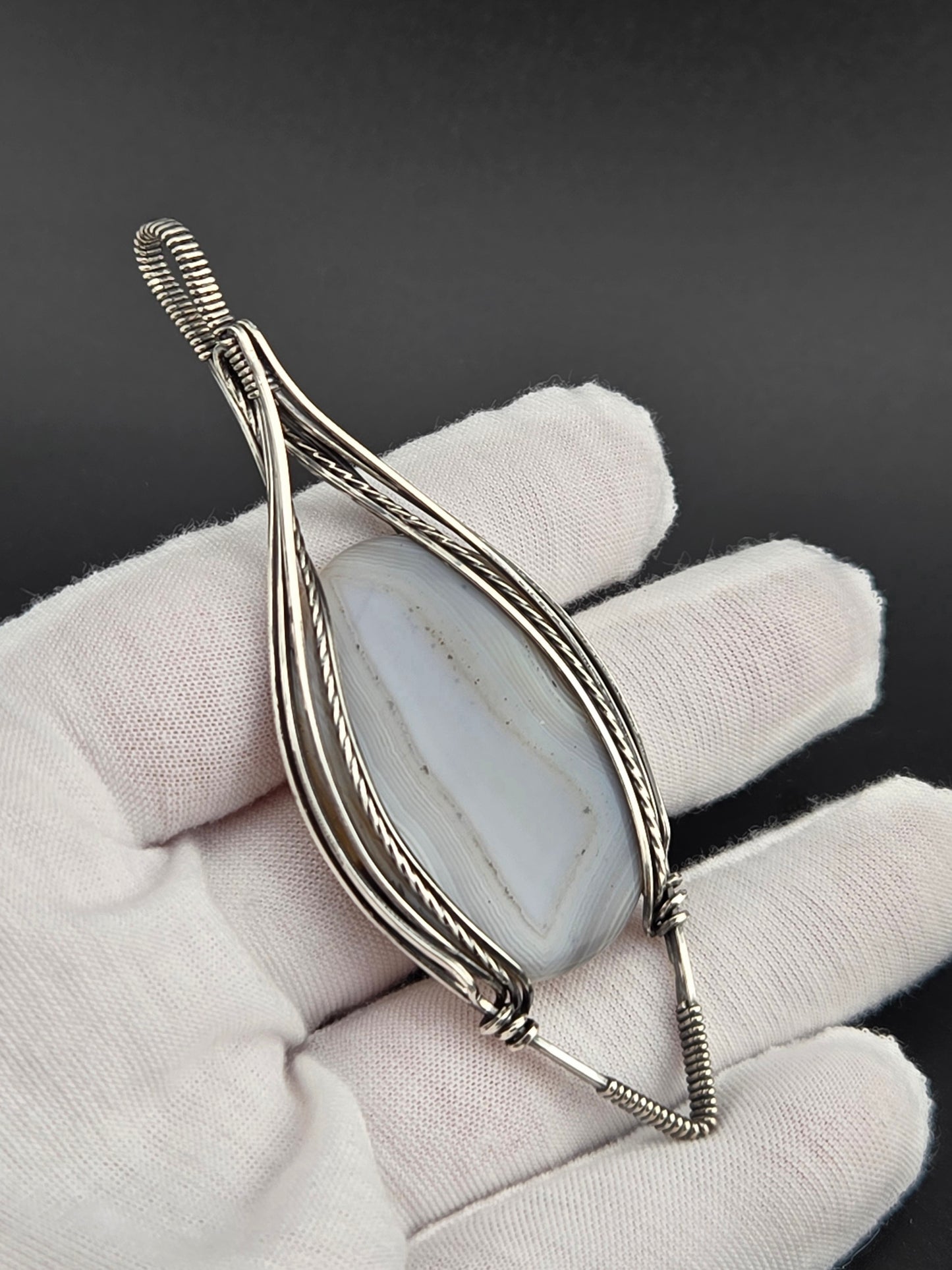 ThunderEgg Agate in .925 Sterling Silver