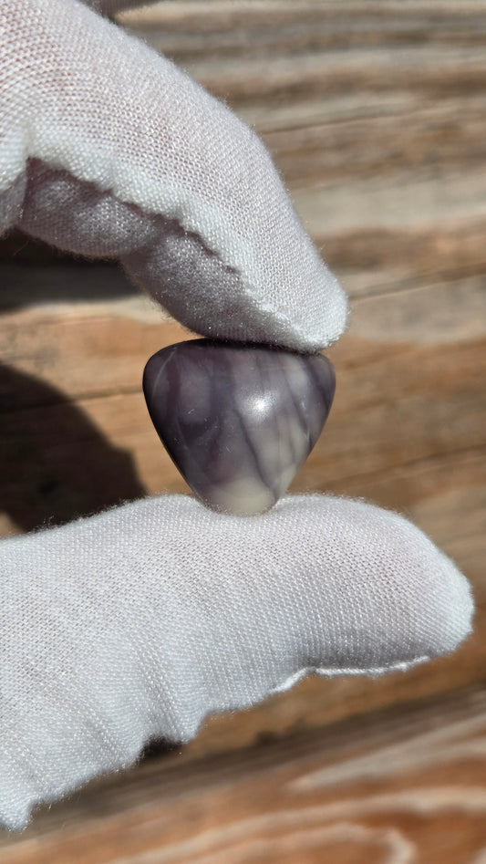 Hand Cut "Purple Rain" Cabochon