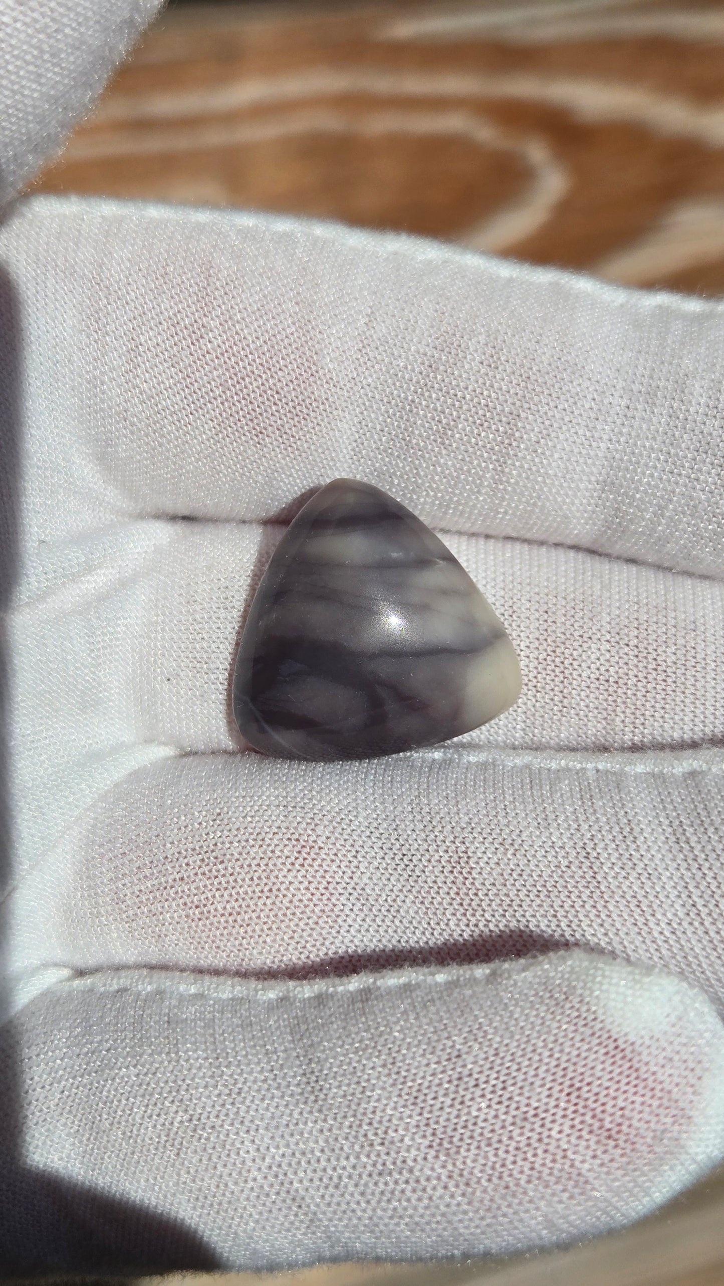 Hand Cut "Purple Rain" Cabochon