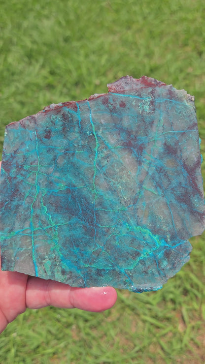 Chrysocolla Lapidary Slab