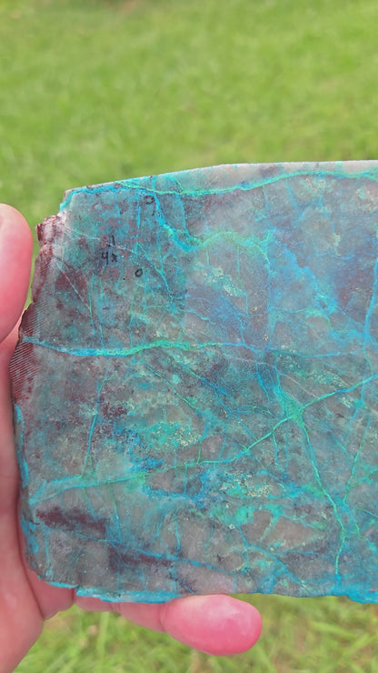 Chrysocolla Lapidary Slab