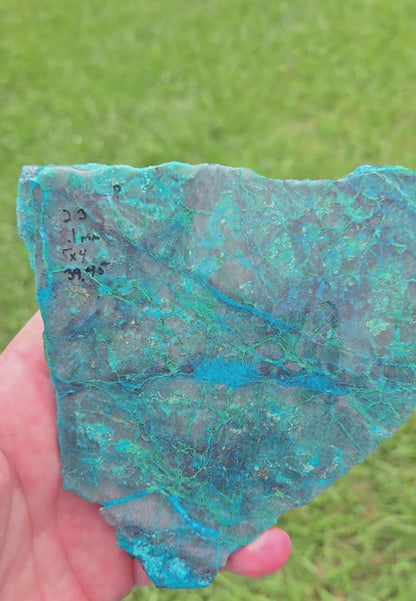 Chrysocolla Lapidary Slab