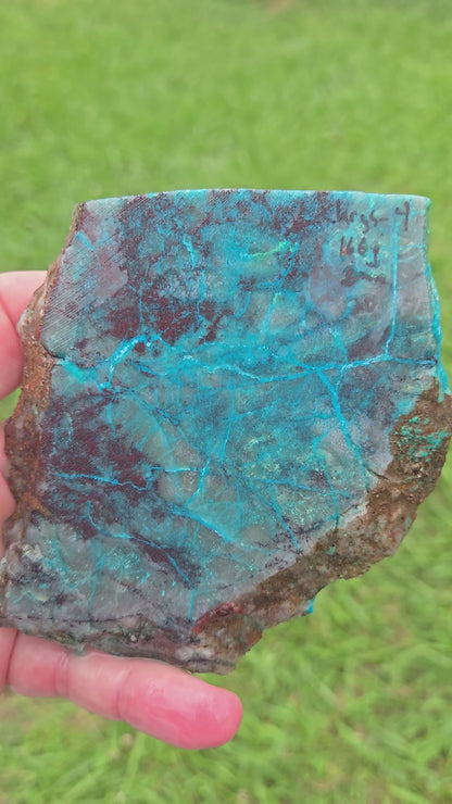 Chrysocolla Lapidary Slab