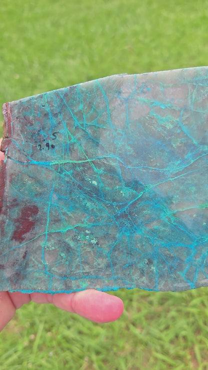 Chrysocolla Lapidary Slab