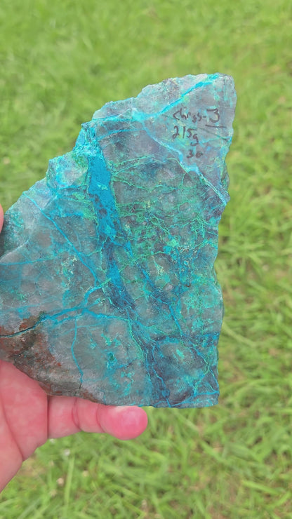 Chrysocolla Lapidary Slab