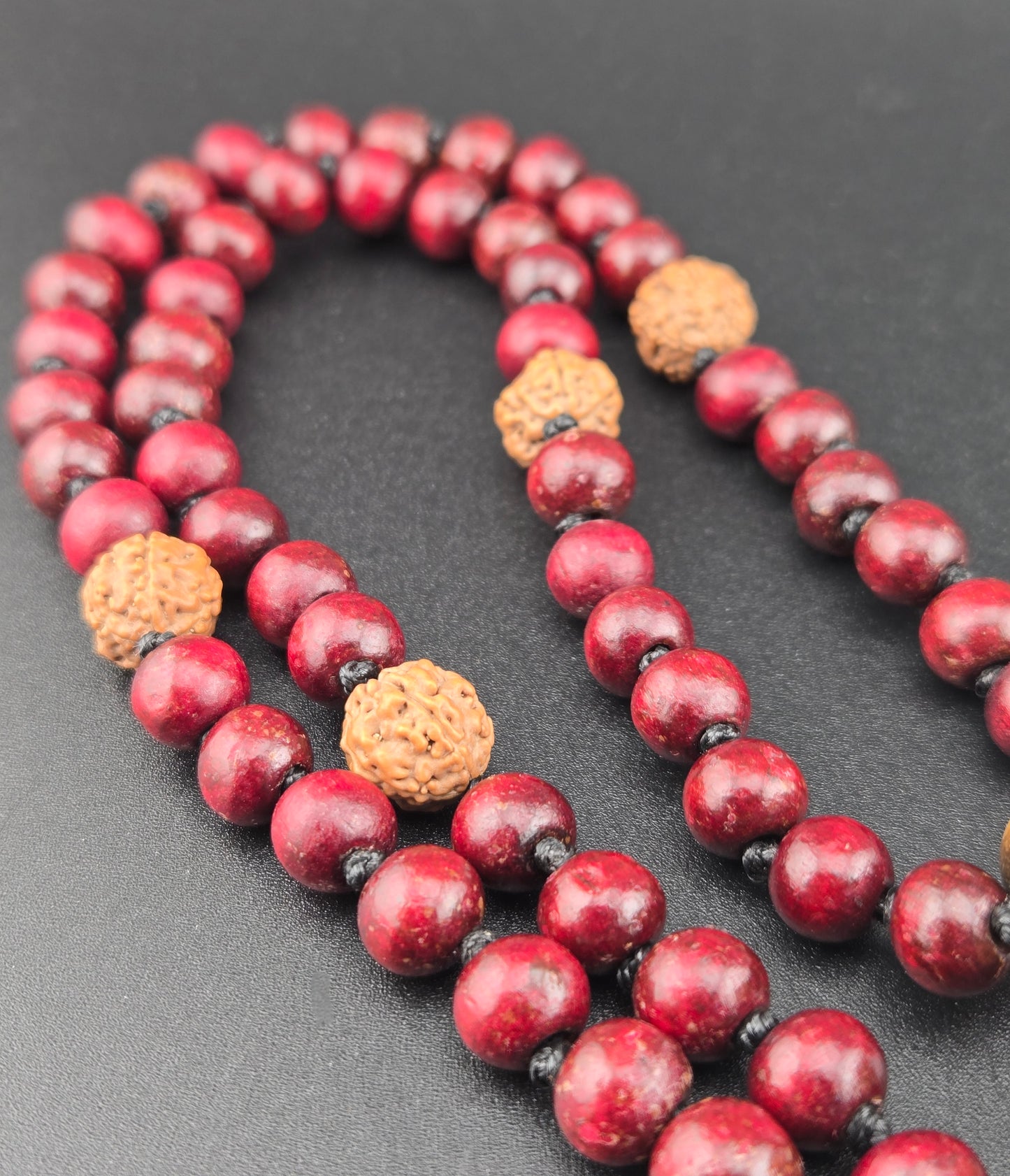 Handmade Money Toad Mala Necklace