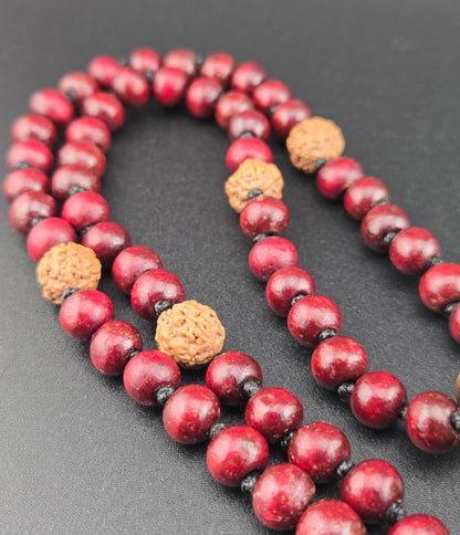 Handmade Money Toad Mala Necklace