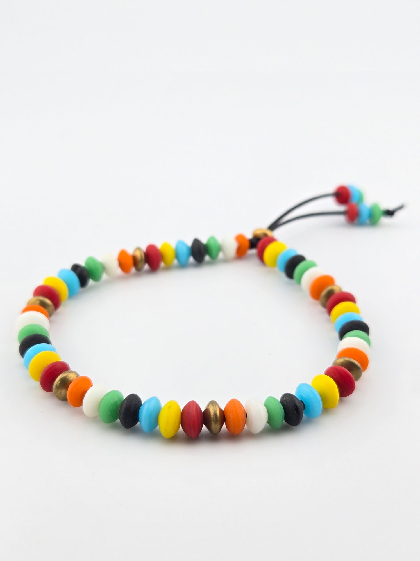 Indian Lampwork Boho Stackable Bracelet