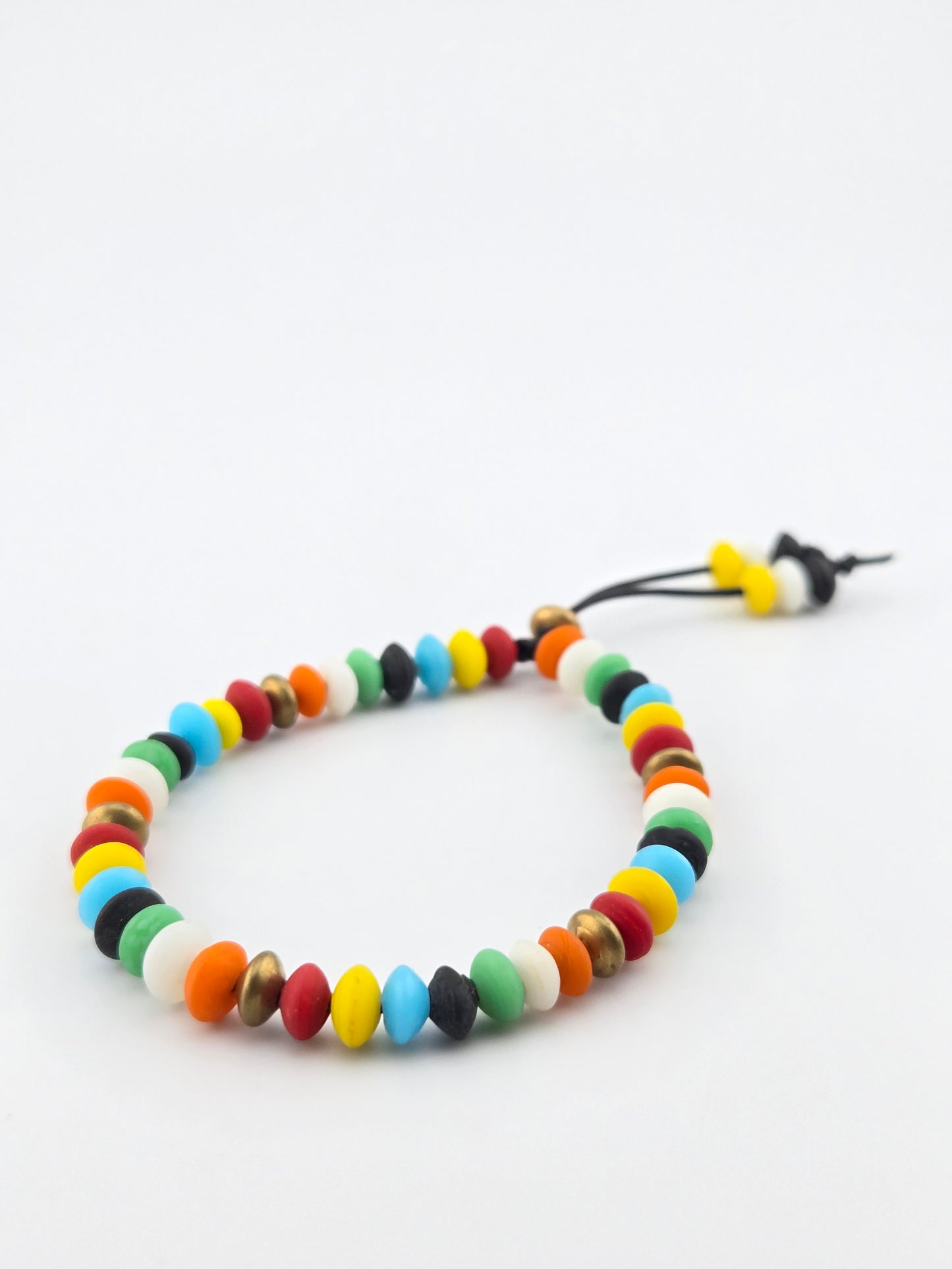 Indian Lampwork Boho Stackable Bracelet