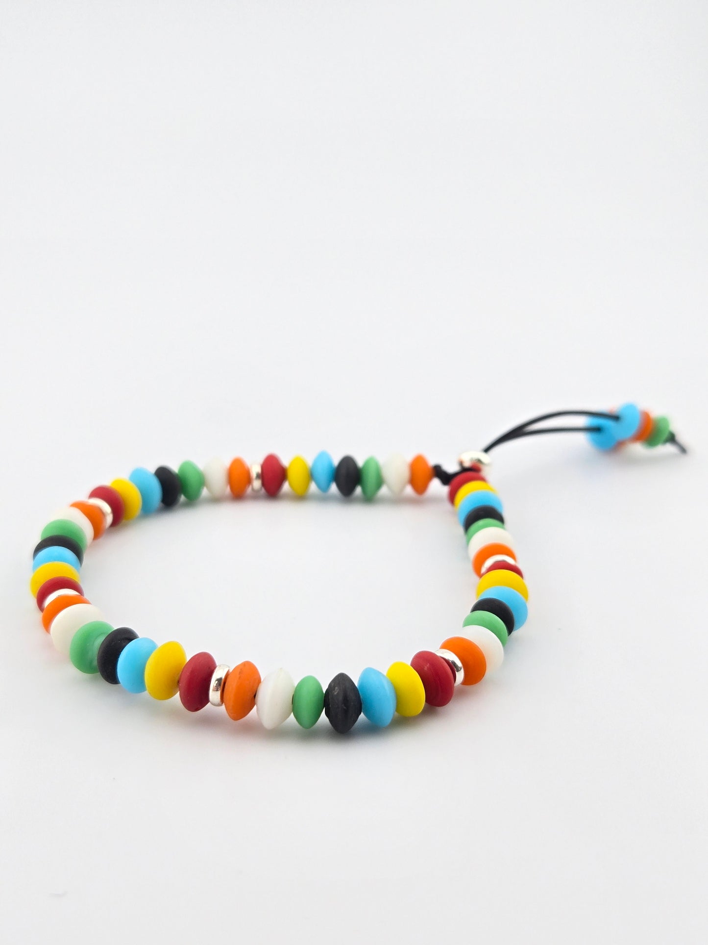 Indian Lampwork Boho Stackable Bracelet