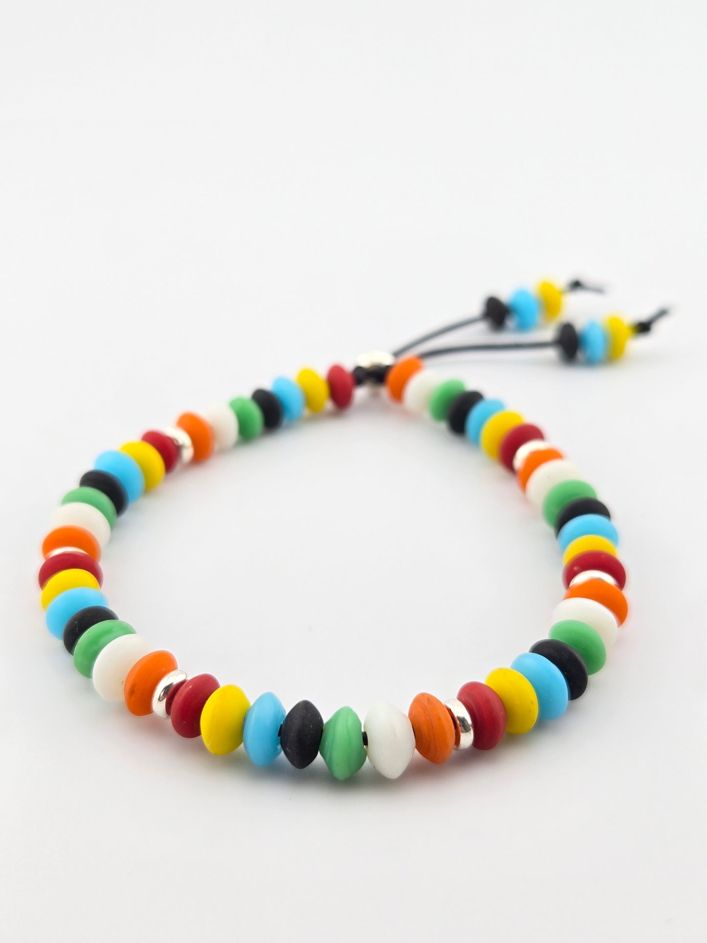 Indian Lampwork Boho Stackable Bracelet