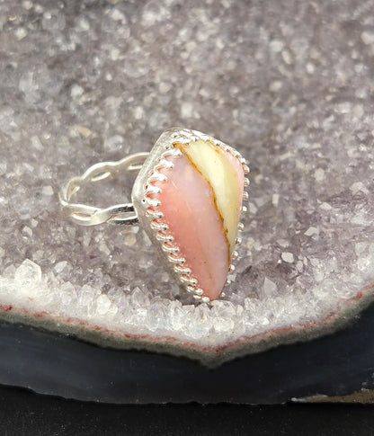 Pink Opal Ring Size 7