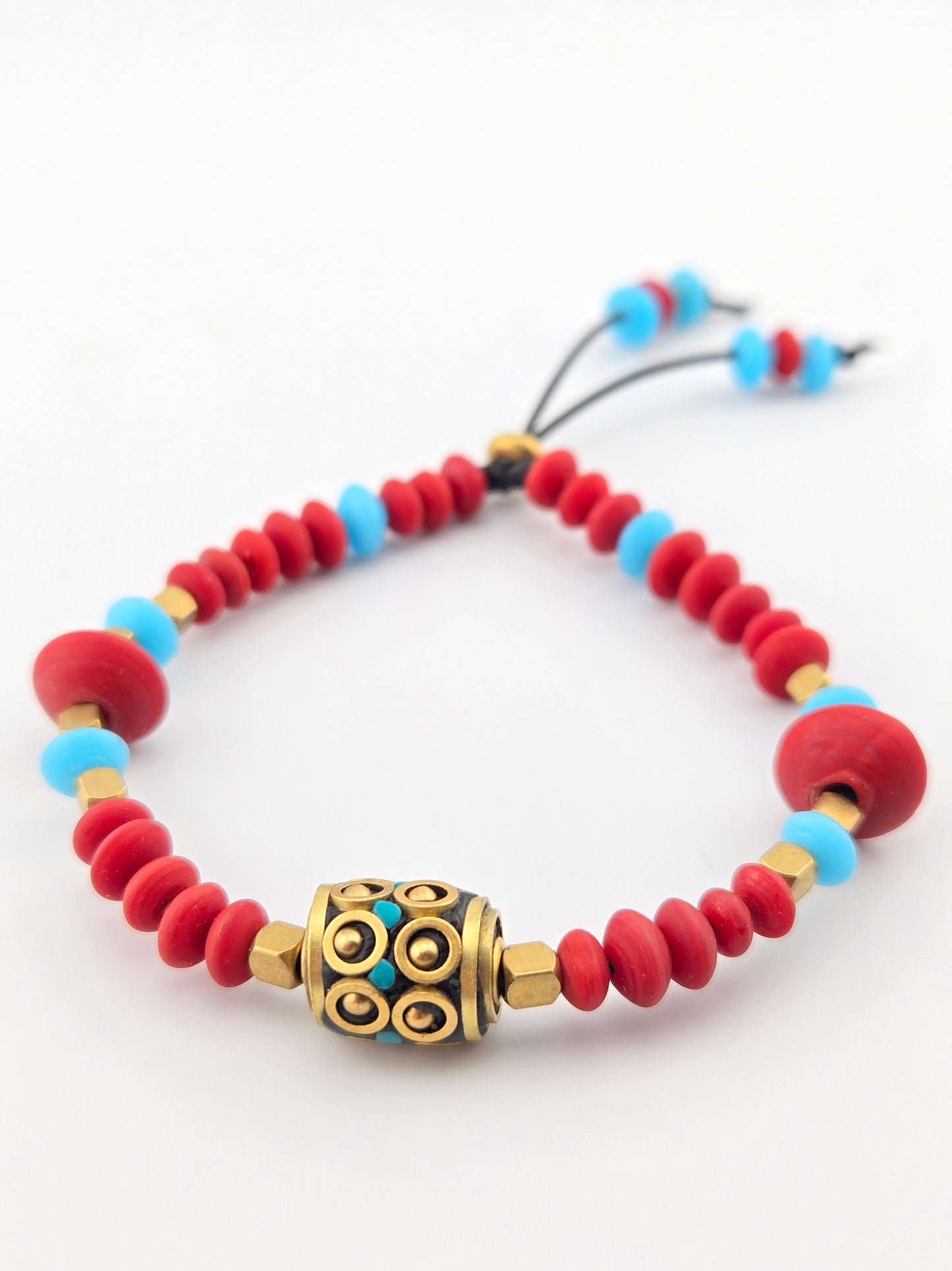 Indian Lampwork W/ Mixed Materials