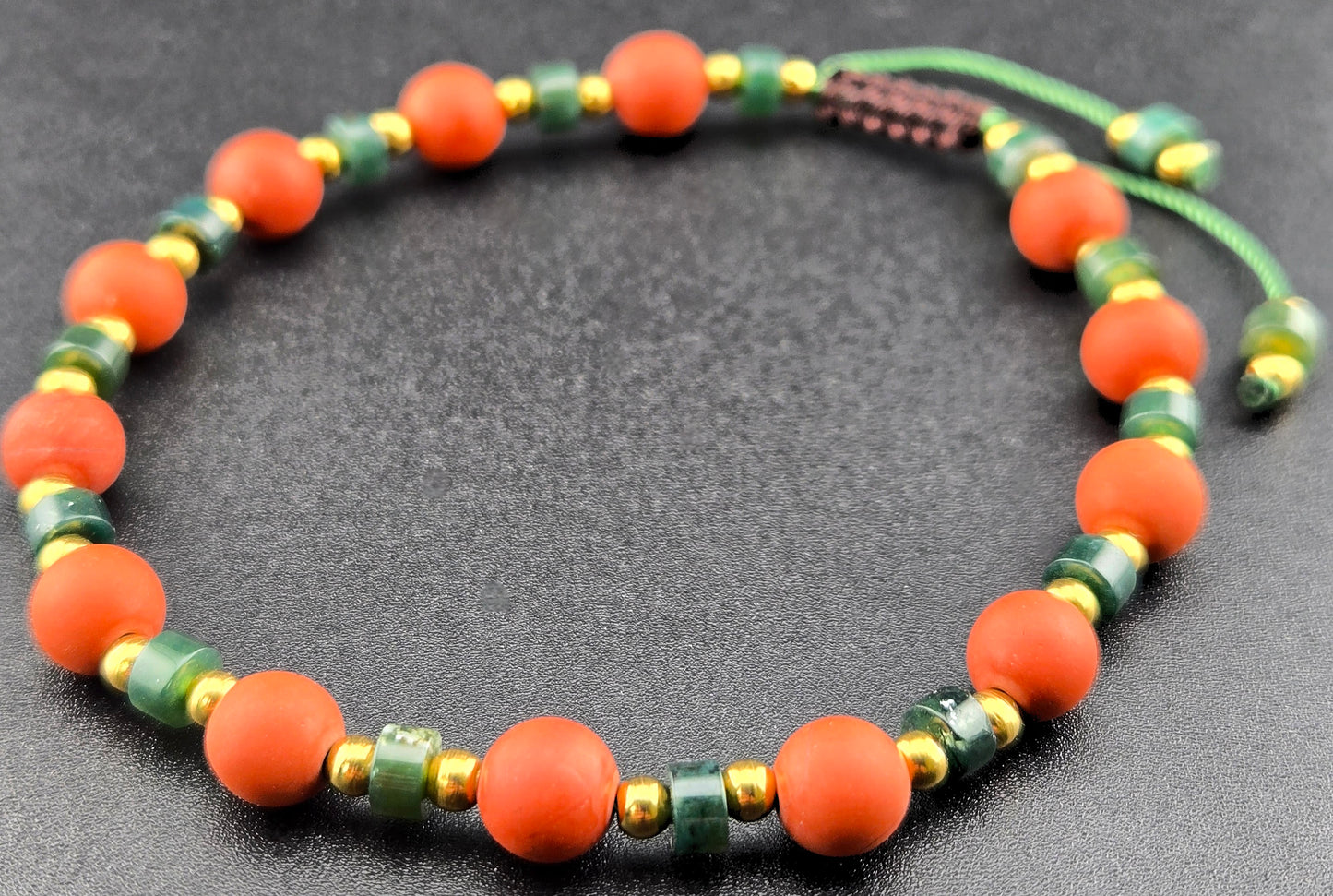 Gemstone Slip Knot Boho Stacking Bracelets