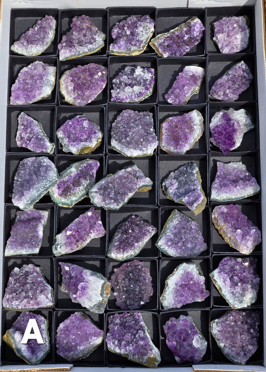 (A) Amethyst Cluster by flat