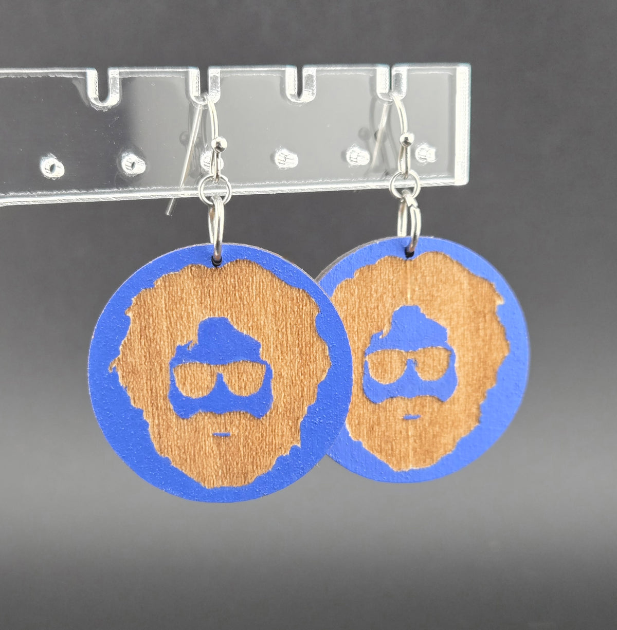 Jerry Garcia Silhouette (blue)