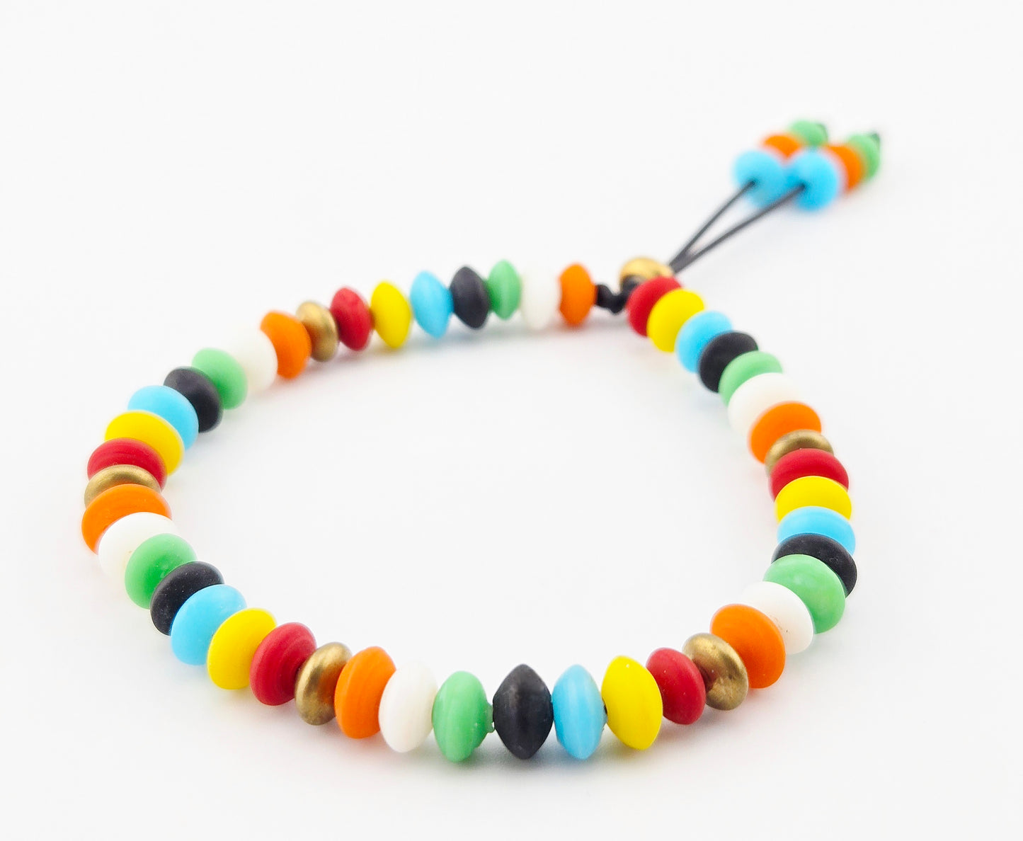 Indian Lampwork Boho Stackable Bracelet