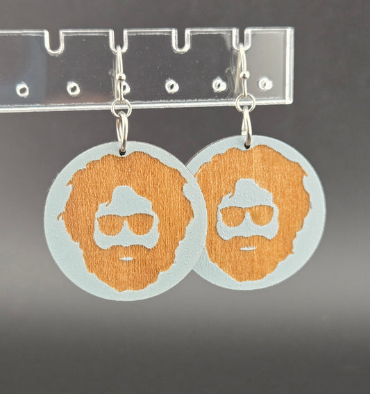 Jerry Garcia Silhouette (grey)