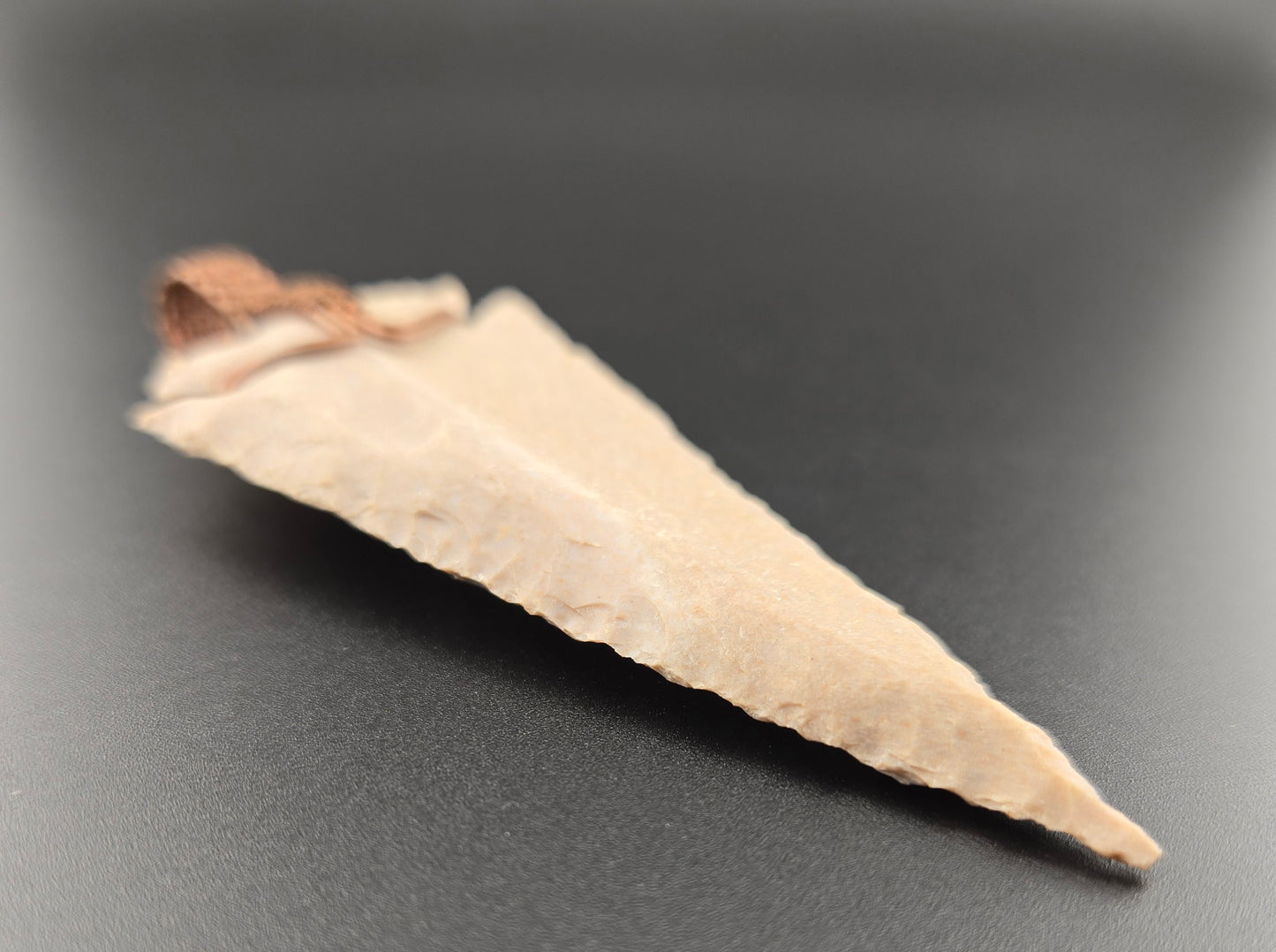 Arrowhead Pendant in Bare Copper