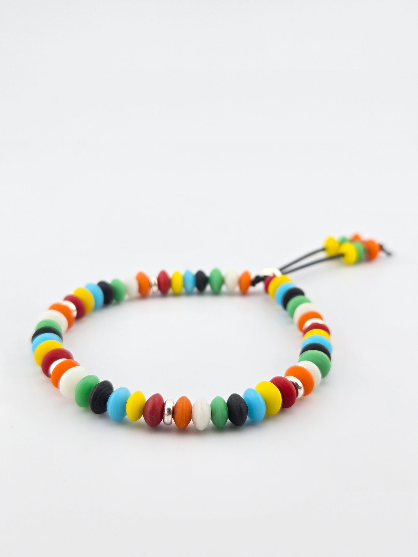 Indian Lampwork Boho Stackable Bracelet