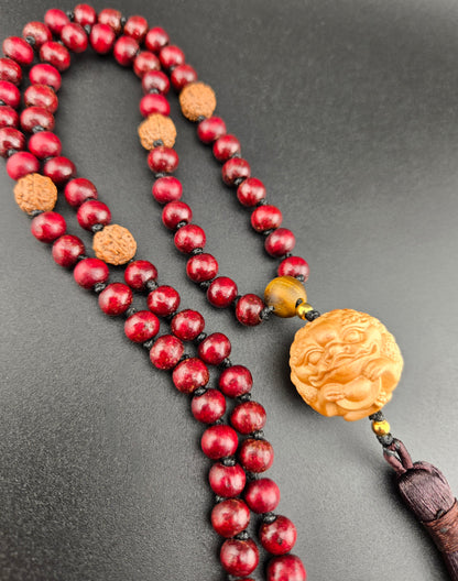 Handmade Money Toad Mala Necklace