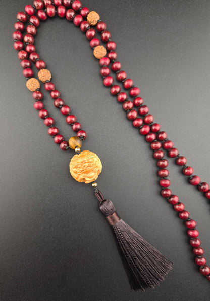 Handmade Money Toad Mala Necklace