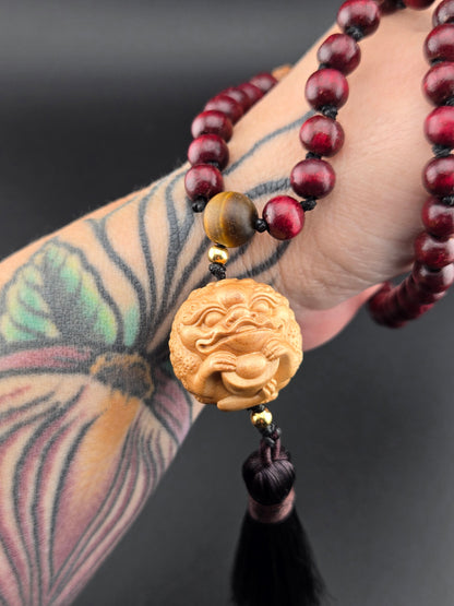 Handmade Money Toad Mala Necklace