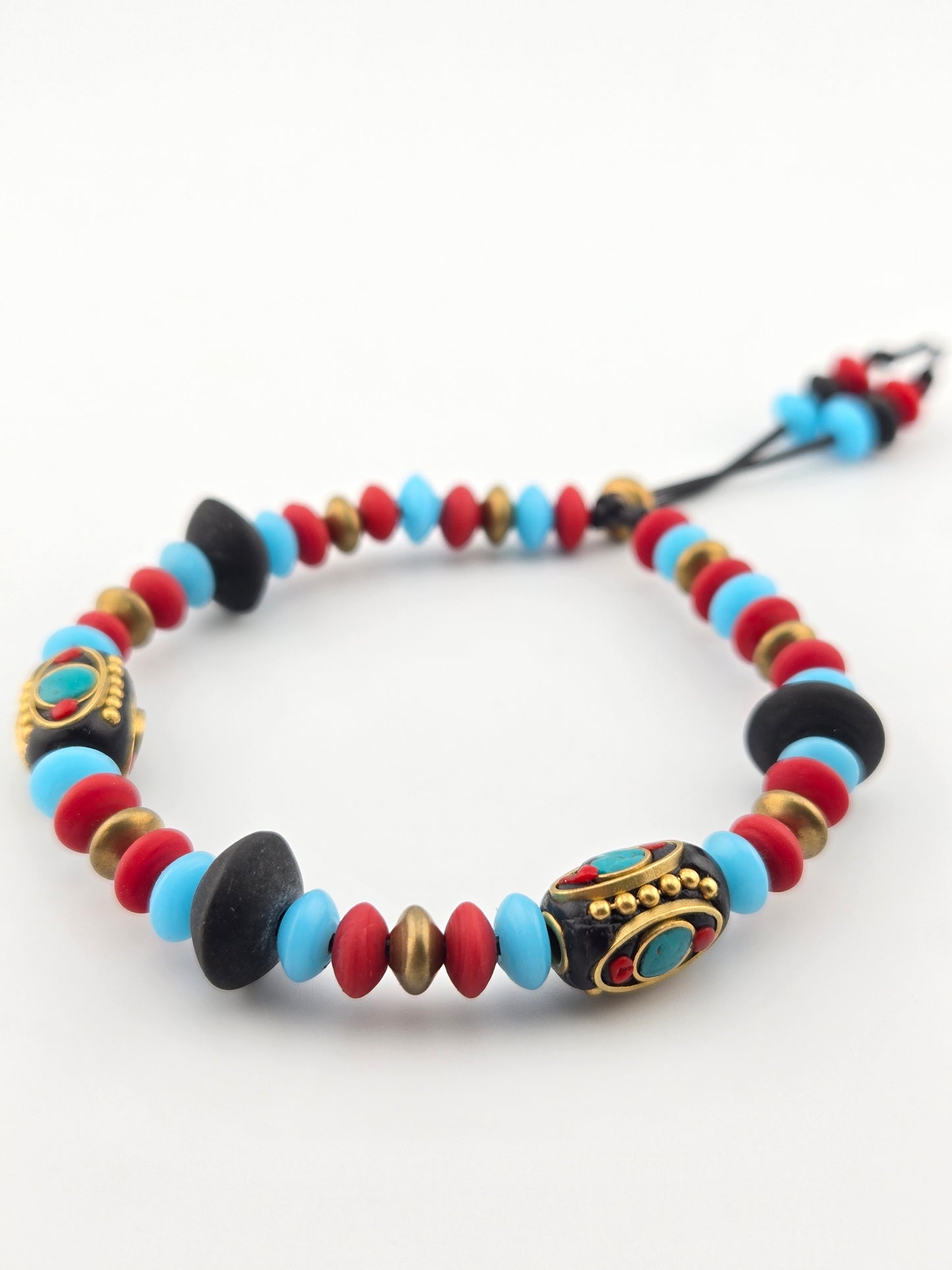 Indian Lampwork W/ Mixed Materials