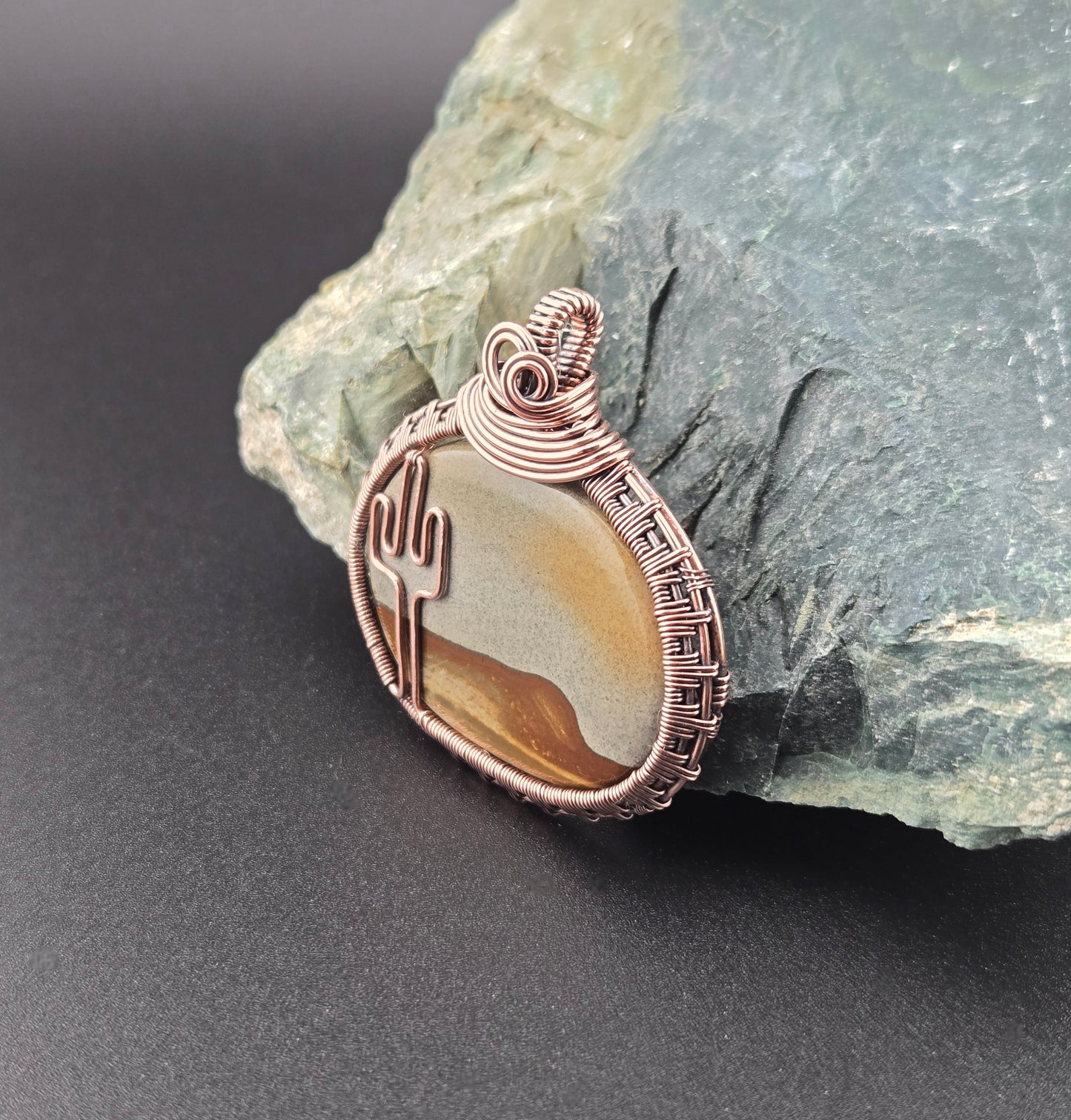 Custom Cactus Pendant